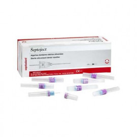 Septoject (Sterile Siliconised Dental Needle) 27 Gauge, Long 35mm