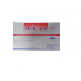 Medicaine ( 2 percent with Epinephrine 1:100,000 )